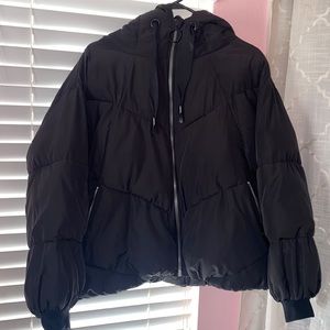 ZARA Black Puffer Jacket